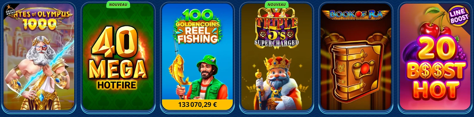 Machines à sous populaires SGCasino